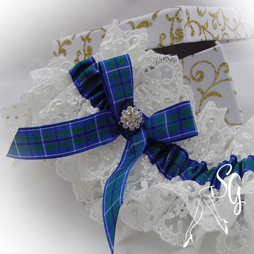 Why Tartan was Banned in Scotland! With photos of our beautiful tartan garters of course…