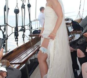 Silk Garters Review of the Lauren Bridal Garter a Sponza Palace Wedding